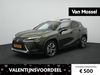 Lexus UX 300e Executive 54 kWh AUTOMAAT | LEDER | SCHUIFDAK | 360 CAMERA | PDC | CLIMA | CRUISE | NAVIGATIE | STOEL KOELING & VERWARMING | LMV | VIRTUEEL | 12 MAANDEN BOVAG GARANTIE |