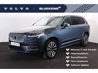 Volvo XC90 T8 Recharge AWD Core Bright - IntelliSafe Assist & Surround - Harman/Kardon audio - Adaptieve LED koplampen - Parkeercamera achter - Verwarmde voorstoelen, stuur & achterbank - Parkeersensoren voor & achter - Draadloze tel. lader - Extra getint glas - Elektr. inklapbare trekhaak - 20' LMV
