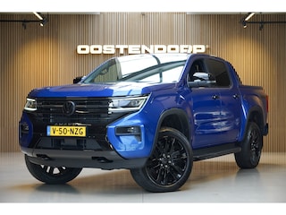 Volkswagen Amarok 3.0TDI/240pk 4Motion Plus Cab Aventura BLACKSTYLE (2 persoons/ grijs kenteken)|2024|Leer|Trekhaak|360 Camera|Virtual Cockpit|Blindspot|21"Blackstyle|IQ LED|PDC|Harman/Kardon|Cruise+ACC