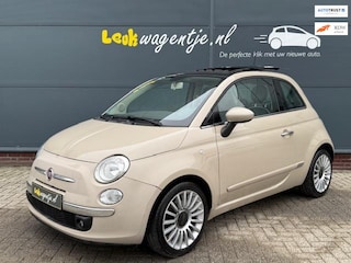 Fiat 500 1.2 Lounge *schuifdak *parkeersensor *16 inch