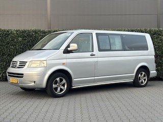 Volkswagen Transporter 2.5 TDI 340 Budgetline DC, DUBBELCABINE, AIRCO, PDC, TREKHAAK, AUTOMAAT, STOELVERWARMING, LICHTMETALEN VELGEN