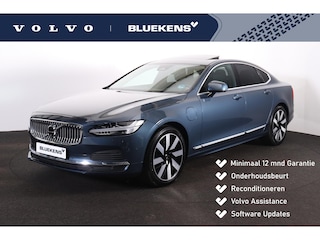 Volvo S90 T8 AWD Ultimate Dark - Schuif/kanteldak - IntelliSafe Assist & Surround - 360º Camera - Bowers & Wilkins audio - Adaptieve LED koplampen - Verwarmde voorstoelen, stuur & achterbank - Parkeersensoren voor & achter - Elektr. bedienb. voorstoelen met geheugen - Head up display - Extra getint glas - 19' LMV