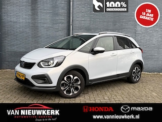 Honda Jazz 1.5 e:HEV 109pk Hybrid Automaat Crosstar | Navi & Carplay | Adaptieve Cruisecontrol | Stoelverwaming | Parkeercamera | Climatecontrol |