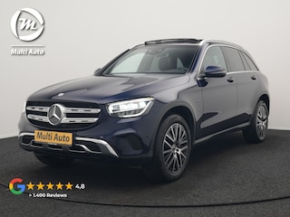 Mercedes-Benz GLC 300e 4MATIC Premium Plug In Hybrid 320pk Dealer O.H. PHEV | Trekhaak Af Fabriek | Panodak | Adaptive Cruise | Camera | Sfeerverlichting | Apple Carplay | Blis | Navigatie | DAB | 19"L.M |