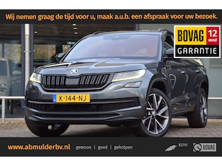 Skoda Kodiaq 1.5 TSI 150PK DSG Automaat Sportline Business | Org. NL | BOVAG Garantie | Trekhaak | Comfort pakket (adaptive cruise control met front assist, verwarmbare voorstoelen) | Panoramadak | Parkeer camera | Virtual dashboard | Stoelverwarming