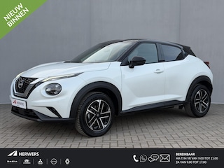 Nissan Juke 1.0 DIG-T DCT N-Connecta Automaat / Fabrieksgarantie tot 05-2028 / Camera / Navigatie / Stoel & Stuurwiel verwarming / Apple Carplay & Android Auto / DAB / All Season Banden /