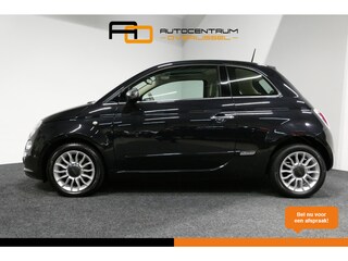 Fiat 500 0.9 TwinAir Turbo Lounge / Orig. Nederlands/ 2e eigenaar / Panoramadak / Climatronic / Parkeersensoren achter / 15'' LMV / Mistlampen / Chroom pakket / Radio / Elektr. bedienbare ramen / Leder stuurwiel