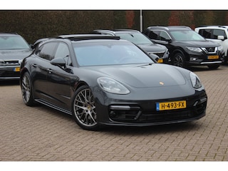 Porsche Panamera Sport Turismo 2.9 4 E-Hybrid / Panoramadak / 360Camera / Head-up / Matrix LED / Adaptieve stoelen / Bose / 21'' / Keyless / Softclose / Achterasbesturing / Stoelverwarming 4x / Sportuitlaat / Dodehoek / DAB / ACC