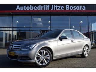 Mercedes-Benz C-klasse 180 Automaat Prestige Avantgarde ECC | Half Leder | Full Map Navi | Telefonie | 17 Inch LMV | Volledig Onderhouden!!