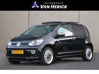 Volkswagen Up 1.0 high up! BlueMotion | Black | Panoramadak | Cruise control