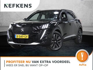 Peugeot 2008 EV GT 50 kWh 136PK | Accurapport 89% | 1ste eigenaar | 3 FASE | AppleCarplay/Android Auto | Schuifkanteldak | Alcantara/LEER | 18"LMV | Camera | AUTOMAAT | Keyless | Adaptive Cruise Control | Climate Control | Camera | FULL LED | Sfeerverlichting | Isofix | Privacy Glass |