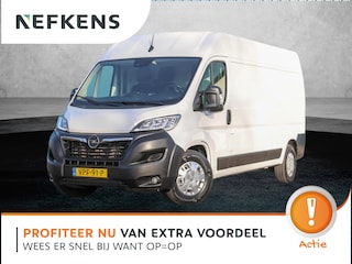 Opel Movano GB Zwaar Edition L3H2 2.2 165PK | Airco | Camera | Grip Control | Cruise Control | Armsteun | Trekhaak | 3 Zits | Houtenlaadvloer/Latbetimmering | Navigatie | Parkeersensoren | All Season Banden |
