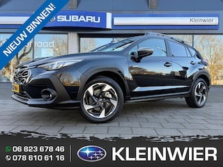 Subaru Crosstrek 2.0i Hybrid 136PK CVT AWD Premium | Leder | schuif-kanteldak | Grootscherm | Crystal Black | 8 jaar fabrieksgarantie