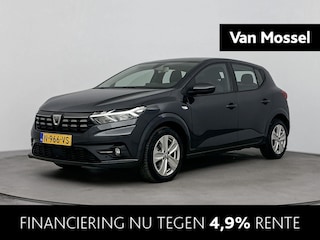 Dacia Sandero 1.0 TCe Bi-Fuel Comfort 100PK | Achteruitrijcamera | Keyless Entry & Start | Climate Control | Cruise Control | Dealeronderhouden | Apple CarPlay & Android Auto