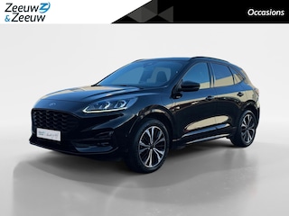 Ford Kuga 2.5 PHEV ST-Line X | Automaat | Panorama dak | Adaptief cruise control | Dodehoek detectie | Elektrisch uitklapbare trekhaak | Elektrische achterklep | 19" lichtmetalen velgen | Winter pack | Draadloos opladen mobiel | Parkeersensoren voor en achter | Achteruitrijcamera | Head-up display | Voor camera | 12 maanden garantie |