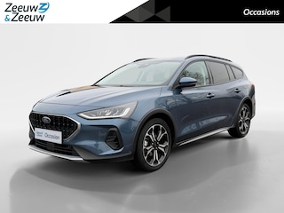 Ford Focus Wagon 1.0 EcoBoost Hybrid Active Vignale | Dealer onderhouden | Adaptief cruise control | Dodehoek detectie | Winter pack | B&O audio | Parkeersensoren voor en achter | Achteruitrijcamera | Elektrisch uitklapbare trekhaak | 18" Lichmetalen velgen | Keyless entry | Navigatie | Apple carplay & Android auto |