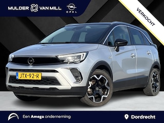 Opel Crossland Ultimate 1.2 Turbo 110pk | 180° CAMERA+SENSOREN | ALCANTARA/LEDER | AGR-STOELEN | NAVI | DAB+ | ISOFIX | FULL LED | LAGE KM | TWO-TONE | KEYLESS |