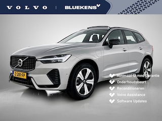 Volvo XC60 T6 Recharge AWD Plus Dark - Panorama/schuifdak - IntelliSafe Assist & Surround - 360º Camera - Verwarmde voorstoelen, stuur & achterbank - Parkeersensoren voor & achter - Elektr. bedienb. voorstoelen met geheugen - Draadloze tel. lader - Elektr. inklapbare trekhaak - 19' LMV