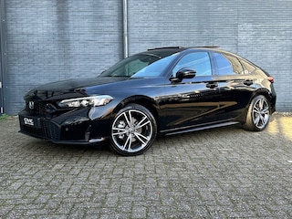 Honda Civic 2.0 HYBRID 184PK Automaat Advance | Panoramisch Glazen Dak | Leer | BOSE Audio | Carplay | Blindspot | Parkeercamera |