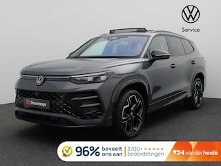 Volkswagen Tayron 1.5 eHybrid R-Line Edition 272PK DSG SOH 100%, Pano-Schuifdak, Black Style, Trekhaak, Matrix LED Verlichting, 20", Leder, Memorystoel, 360gr. Camera