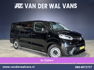 Toyota Proace 2.0 D-4D 145pk L3H1 Inrichting Euro6 Airco | 2x zijdeur | Apple Carplay | Cruisecontrol | Sidebars Android Auto, Parkeersensoren, Bijrijdersbank