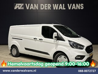 Ford Transit Custom 2.0 TDCI 131pk Automaat L2H1 Euro6 Airco | Camera | Apple Carplay | LED | Cruisecontrol | Trekhaak Android Auto, Stoelverwarming, Verwarmde voorruit, Dakdragers, Parkeersensoren, Bijrijdersbank, Achterklep