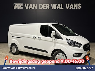 Ford Transit Custom 2.0 TDCI 131pk Automaat L2H1 Euro6 Airco | Camera | Apple Carplay | LED | Cruisecontrol | Trekhaak Android Auto, Stoelverwarming, Verwarmde voorruit, Dakdragers, Parkeersensoren, Bijrijdersbank, Achterklep
