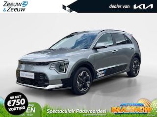 Kia Niro EV Plus Advanced 64.8 kWh | Demo | Snel leverbaar | Navi | Clima | Camera | Stoel-/stuurverwarming | Schuif-/kanteldak | Memory stoel | El. achterklep
