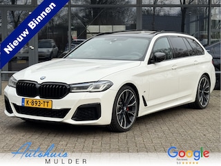 BMW 5-serie Touring 520i High Executive M-Sport/Panorama/Leer/Head-Up/Laser/Navi/Clima/Cruise