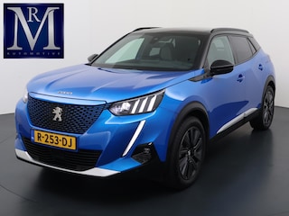 Peugeot 2008 EV GT Pack 50 kWh SOH 90% | 3-Fase boordlader | Warmtepomp | Open Panoramadak | Camera | Stoelverwarming | Adaptieve Cruise Control | Full Option | Dealeronderhouden | Inclusief 12 mnd BOVAG garantie |