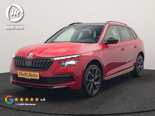 Skoda Kamiq 1.0 TSI Monte Carlo 116pk DSG Dealer O.H. | Panodak | Apple Carplay | RS Sportstoelen Verwarmd | LED Koplampen | Cruise Control | DAB | 18"L.M |