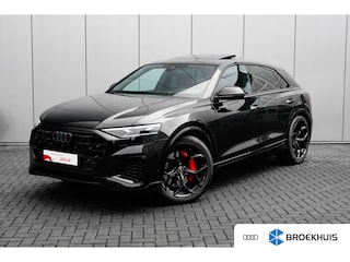 Audi Q8 55 TFSI e quattro Pro Line S 394PK | Panorama dak | Trekhaak | 360 Camera | Ledere bekleding | Stoelverw. voor & achter