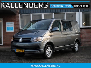 Volkswagen Transporter 2.0 TDI 102PK L1H1 Highline / Rondom glas / Multi stuur / Navi