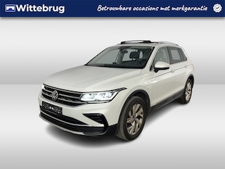Volkswagen Tiguan 1.4 TSI eHybrid Elegance / AUTOMAAT/ 245 PK/ PANO/ TREKHAAK/ CAMERA/ PARK. SENSOREN/ ERGO ACTIVE/ IQ. LIGHT/ ADAPT. CRUISE/ STOEL-STUURVERWARM./ DIGITAL DASHBOARD/ NAVI/ CLIMA/ DAB/ 18" LMV