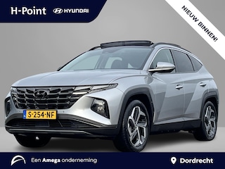 Hyundai Tucson 1.6 T-GDI 265 PK PHEV Premium Sky 4WD | Panorama-schuifkanteldak | Lederen bekleding | Trekhaak afneembaar | 1ste Eigenaar | Ned auto |