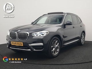 BMW X3 xDrive30e xLine Plug In Hybrid 293pk Dealer O.H PHEV | Trekhaak Af Fabriek | Panodak | Head Up | Lederen Sportstoelen Verwarmd | Keyless | Apple Carplay | Cruise Control | M Sportstuur | Navigatie | Virtual | DAB |