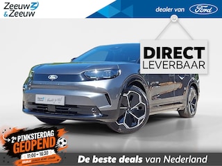 Ford Capri Premium Extended Range RWD 77 kWh | Panoramadak | El. Trekhaak | Warmtepomp | 21" Lichtmetaal | Driver assistancepack | 360Camera | Leren bekleding | Nieuw op voorraad! |