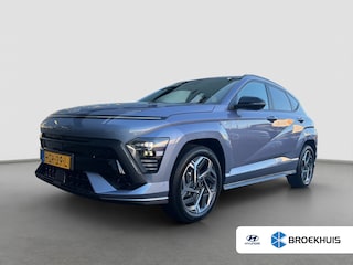 Hyundai Kona 1.6 GDI 141pk HEV N-Line | Premium audio | 360 camera | Bestuurdersstoel met geheugen | Adaptive cruise control | Dodehoek detectie | Full LED koplampen | Stoelverwarming | Stoelventilatie | Stuurverwarming