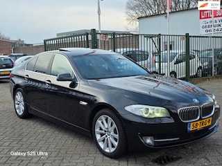 BMW 535i High Executive Automaat leerbekeleding stoelverwarming massage stoel achteruit camera leerbekeleding stoelverwarm