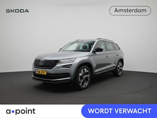 Skoda Kodiaq 1.5 TSI PHEV Sportline Business 204 pk Automaat (DSG) | Verlengde garantie | Panoramadak | Trekhaak (wegklapbaar) | Parkeersensoren | Achteruitrijcamera | Stoelverwarming v/a |