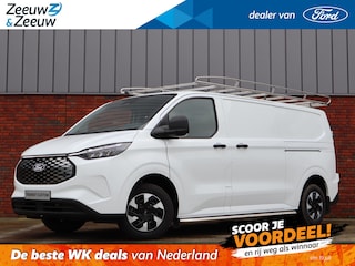 Ford Transit Custom 340 L2H1 Trend 65 kWh | 2x Schuifdeur | 0,99% Financial lease | Trekhaak | Imperiaal | Sidebars | Houten laadvloer | Laadruimteverlichting | Nieuw te bestellen |