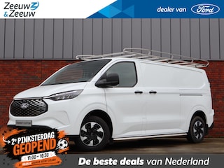 Ford Transit Custom 340 L2H1 Trend 65 kWh | 2x Schuifdeur | 0,99% Financial lease | Trekhaak | Imperiaal | Sidebars | Houten laadvloer | Laadruimteverlichting | Nieuw te bestellen |