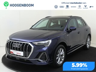 Audi Q3 45 TFSI e S edition | Panoramadak | Trekhaak | Navigatie Plus | Dodehoek detectie | Keyless | Achteruitrijcamera | Cruise control | CarPlay |