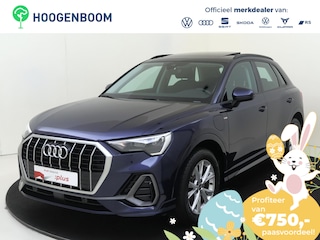 Audi Q3 45 TFSI e S edition | Panoramadak | Trekhaak | Navigatie Plus | Dodehoek detectie | Keyless | Achteruitrijcamera | Cruise control | CarPlay |
