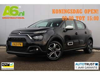 Citroën C3 1.2 PureTech Feel Navigatie Carplay Android Climate Cruise Control Rijstrooksensor Parkeersensor All-season banden!