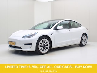 Tesla Model 3 Long-Range AWD 351pk 75 kWh [ TREKHAAK+FACELIFT+WARMTEPOMP+AUTOPILOT+620KM WLTP+PREMIUM AUDIO ]