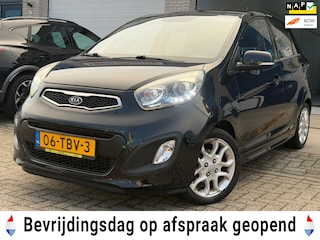 Kia Picanto 1.0 CVVT Plus Pack/ 5drs/ nap/ 3e EIG/ dealeronderhouden/ 1jaar apk/ airco/ navi/ EL-ramen/ zeer nette auto.