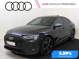 Audi E-tron S quattro 95 kWh | Panoramadak | Luchtvering | Leder bekleding ‘Valcona’ | Bang & Olufsen | 360 camera | LED matrix verlichting | Adaptieve cruise control |