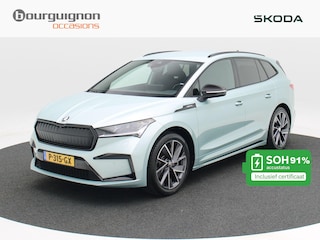 Skoda Enyaq iV 205 Pk 80 Sportline | Leder/Alcantara | Adaptive Cruise | Stuur- & Stoelverwarming | Camera | Keyless | 20 Inch