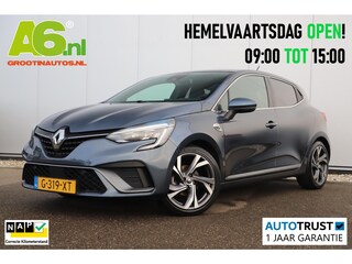 Renault Clio 1.0 TCe R.S. Line Trekhaak 17 inch LMV BOSE Groot Navigatie Achteruitrijcamera Carplay Android Half Leder